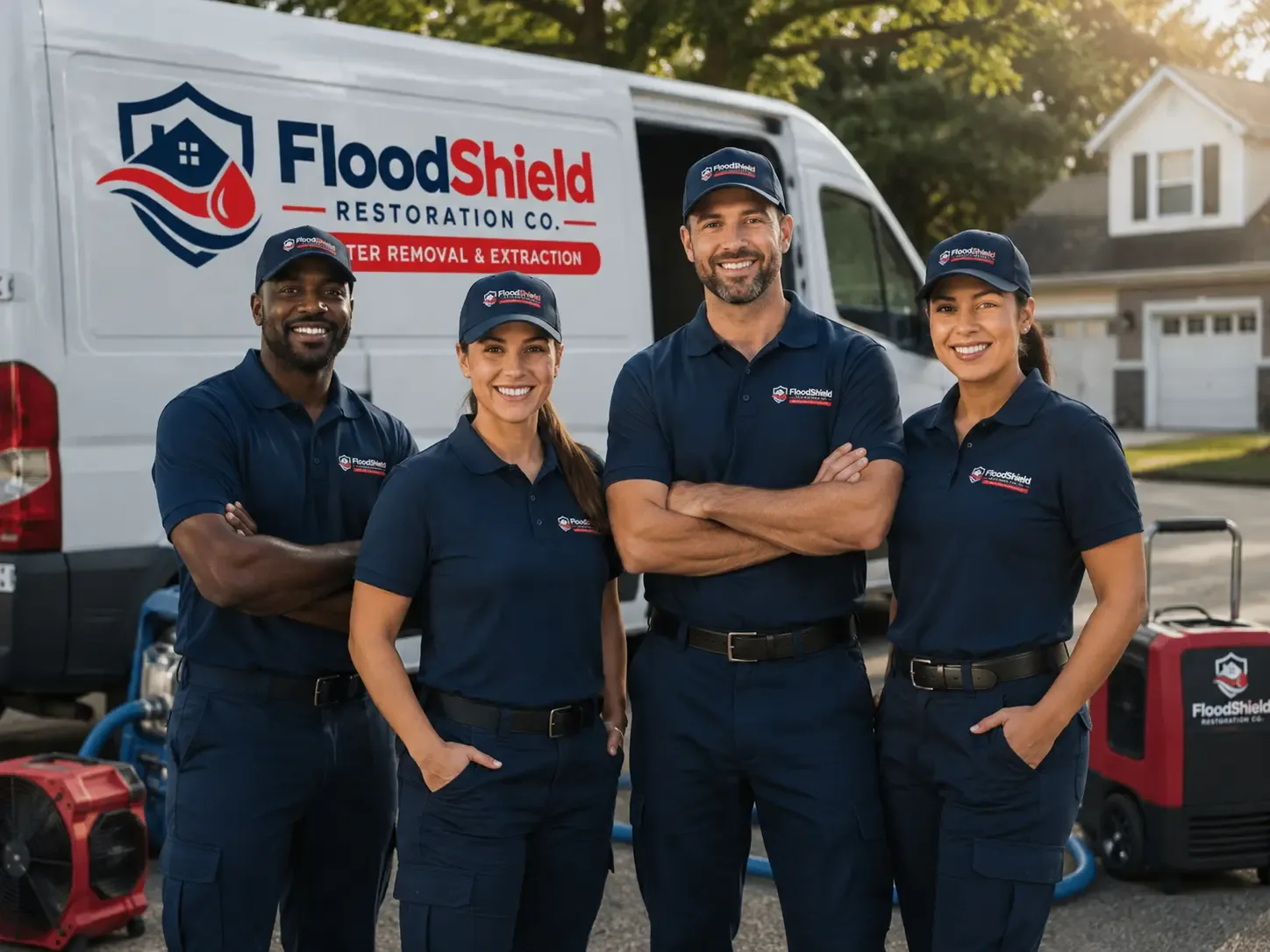 Flood Damage Restoration company in De Valls Bluff, AR